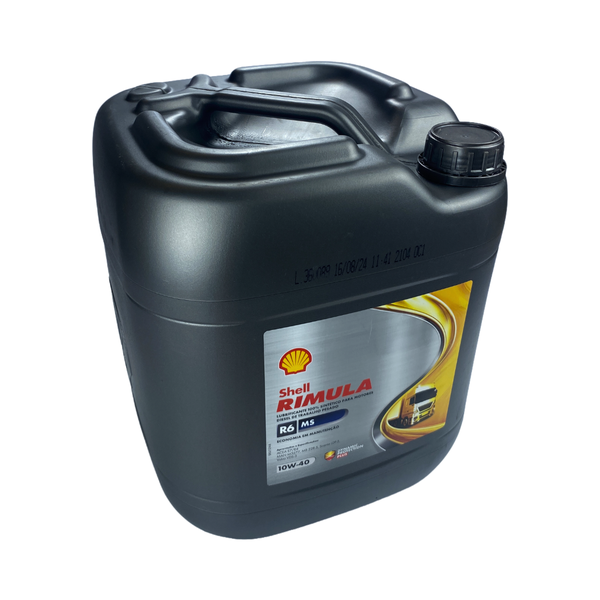Oleo Motor Shell Rimula R6 MS 10W-40 Balde 20 Litros